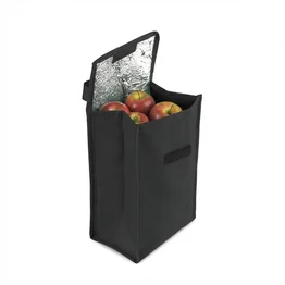 Bolsa Térmica Dobrável Interior Alumínio 4,8L Preta