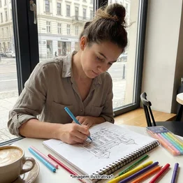 Kit Marcador Fineliner Tom Pastel 6 Cores Traço Preciso