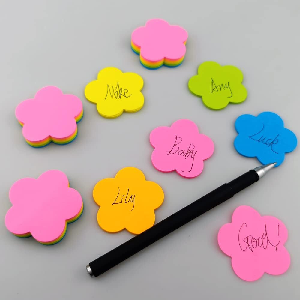 Bloco de Notas Translúcido PET 50 Folhas Envio Sortido