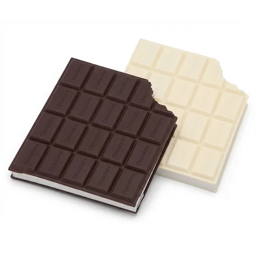 Bloco de Notas 80 Folhas Barra de Chocolate com Cheirinho Sortido
