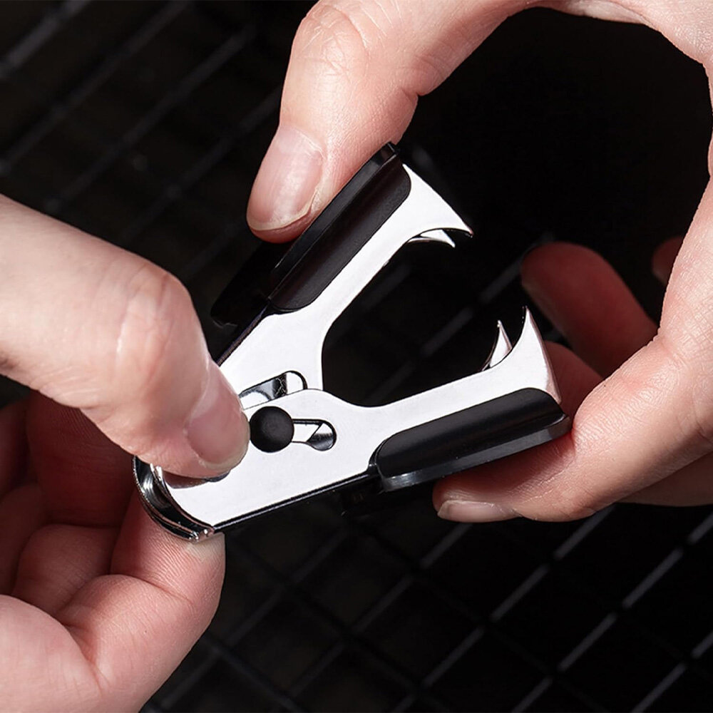 Extrator de Grampo Mini Tipo Garra Metal Trava de Segurança