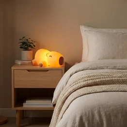 Luminária 3D Capivara Baby Deitada Bivolt Decoração Criativa