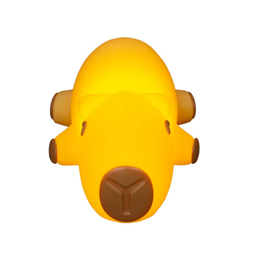 Luminária 3D Capivara Baby Deitada Bivolt Decoração Criativa