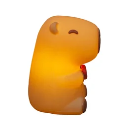 Luminária 3D Capivara Fofa com Coração Bivolt Decoração Criativa