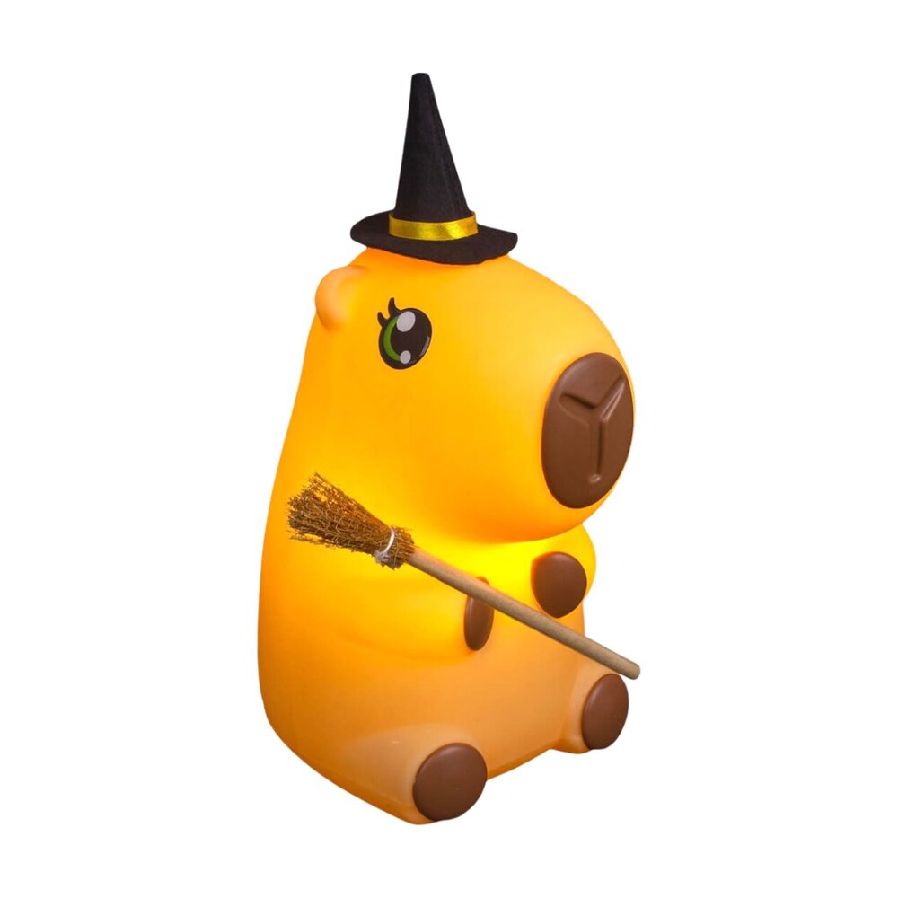 Luminária 3D Capivara Bruxa Bivolt Decoração Criativa
