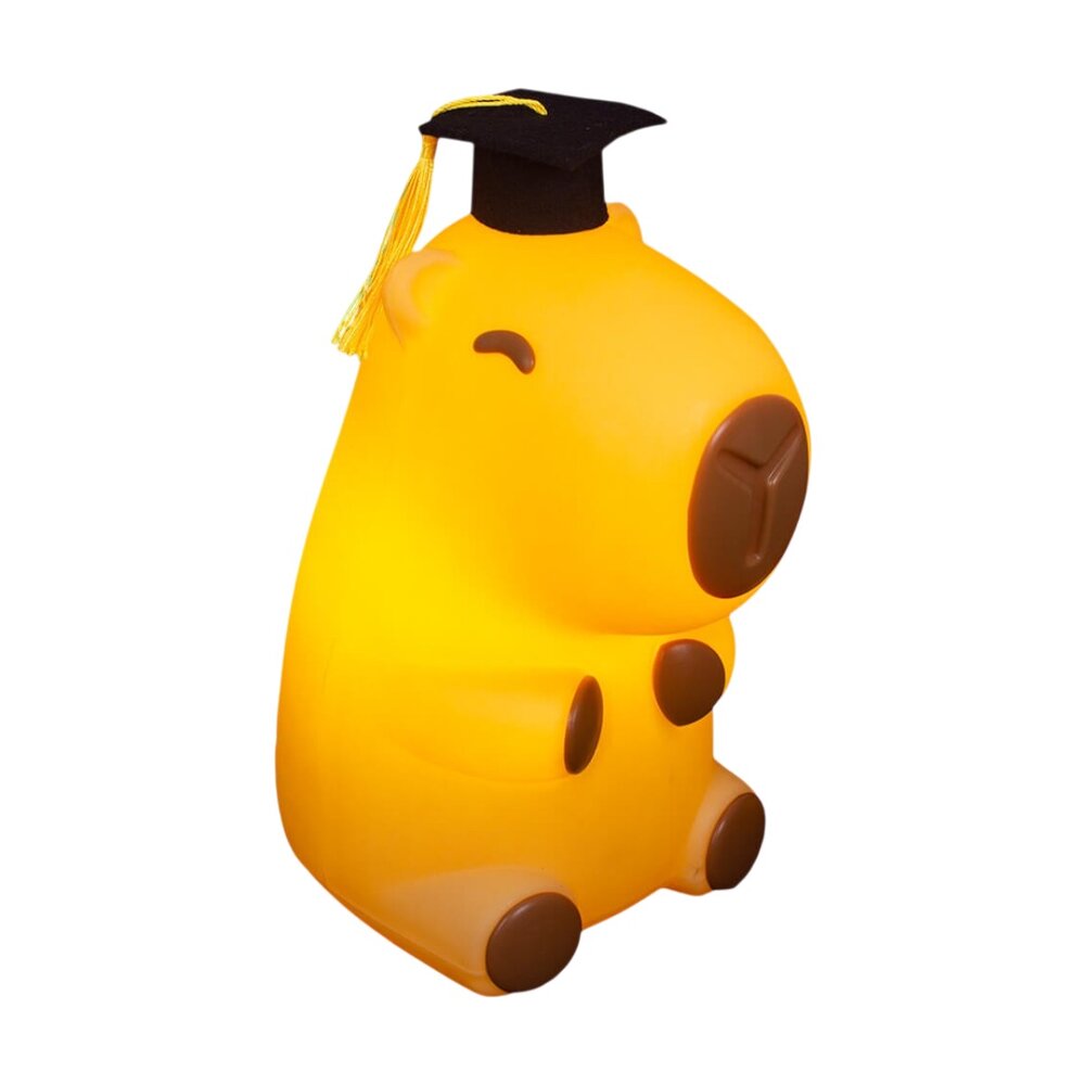 Luminária 3D Capivara Formanda Bivolt Decoração Criativa