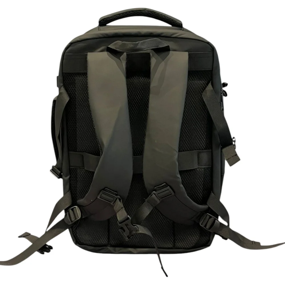 Mochila Pasta Executiva 2 em 1 USB Extensível 10 Compartimentos