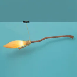 Luminária Pendente Nimbus 2000 Harry Potter Oficial Bivolt