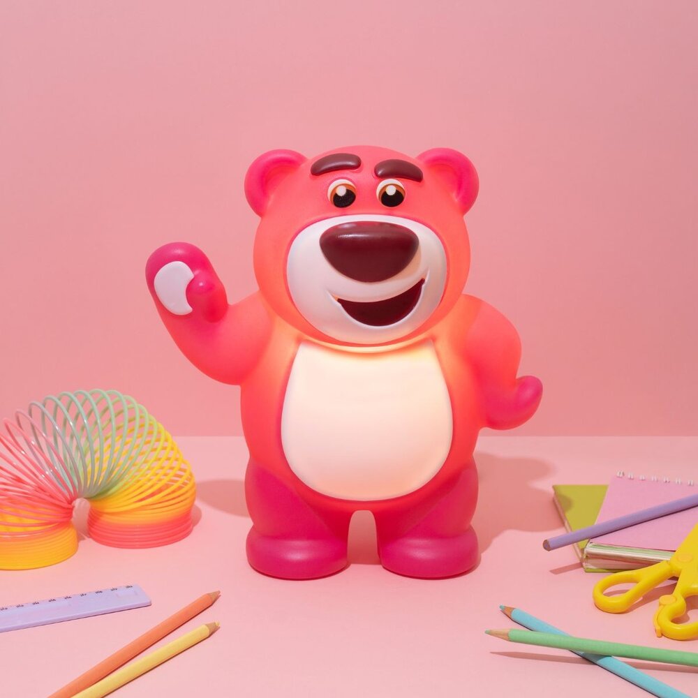 Luminária Lotso Urso Toy Story Disney Oficial Bivolt