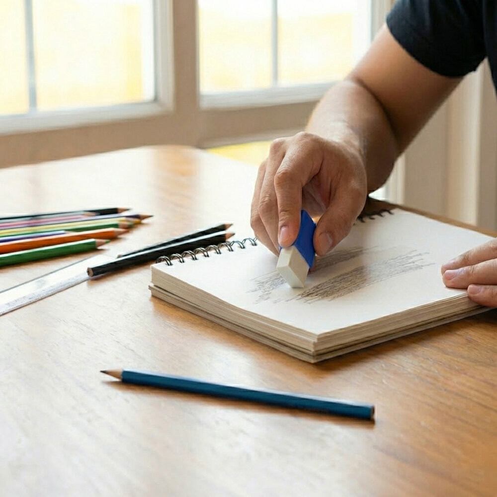 Pote com 24 Unidades de Borrachas com Capas Plásticas Pequenas Macias