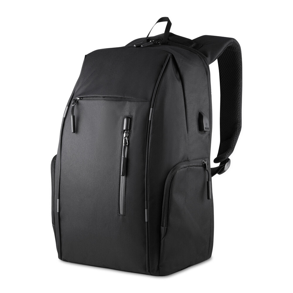 Mochila Notebook 15.6” 24L USB Engate para Mala Grande Preta