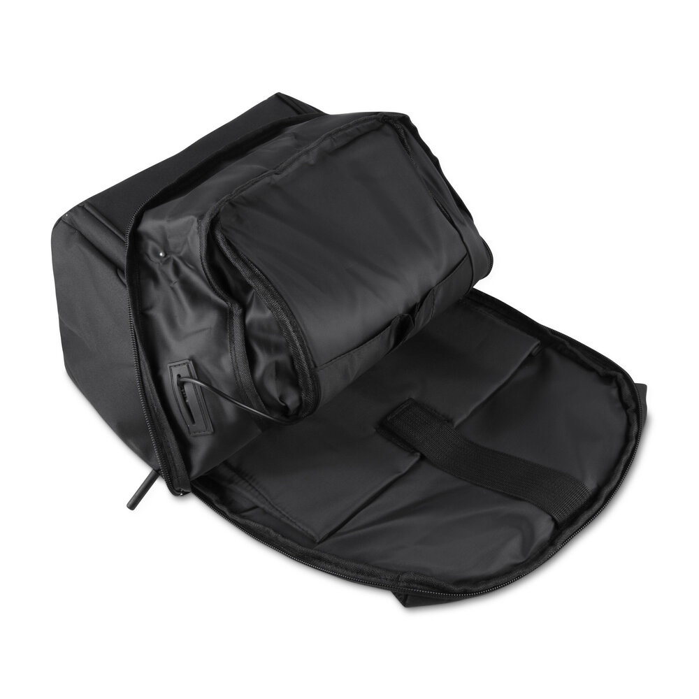 Mochila Notebook 15.6” 24L USB Engate para Mala Grande Preta