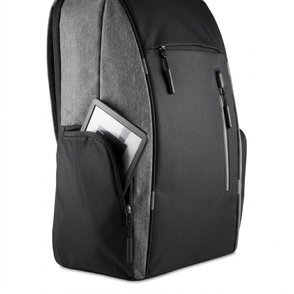 Mochila Notebook 15.6” 24L USB Engate para Mala Grande Cinza