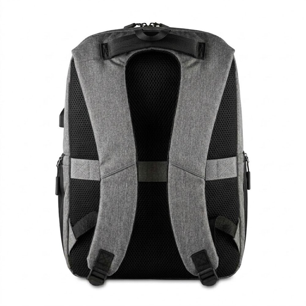 Mochila Notebook 15.6” 24L USB Engate para Mala Grande Cinza