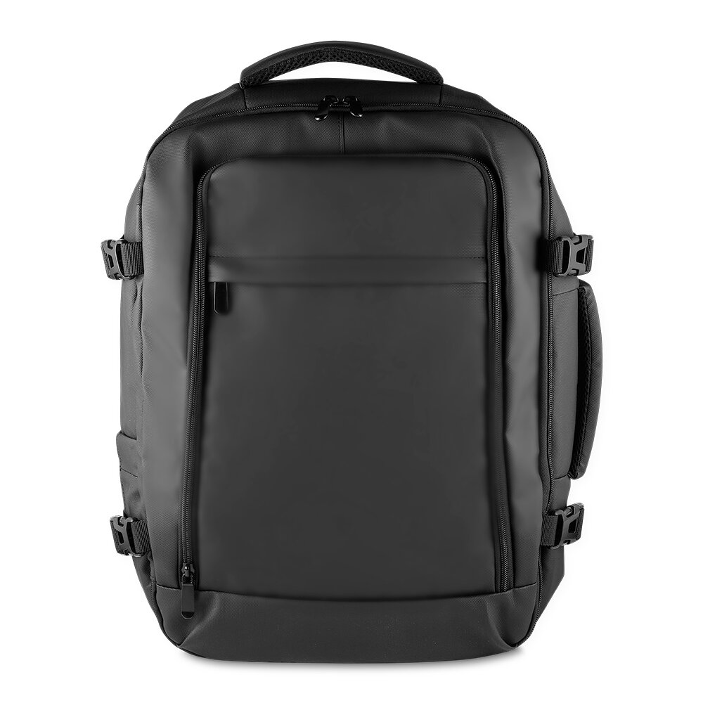 Mochila Mala com Bomba a Vácuo Expansível 31-45L USB Tipo-C