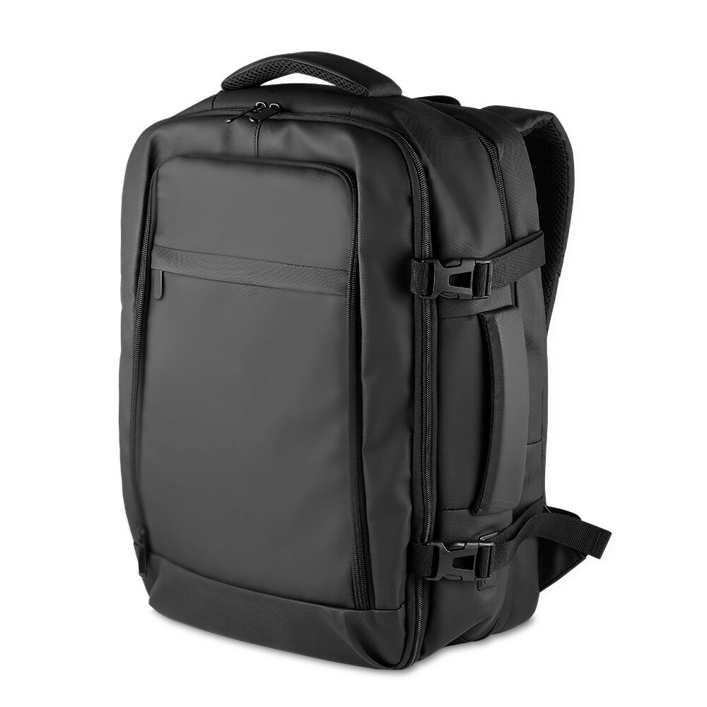 Mochila Mala com Bomba a Vácuo Expansível 31-45L USB Tipo-C