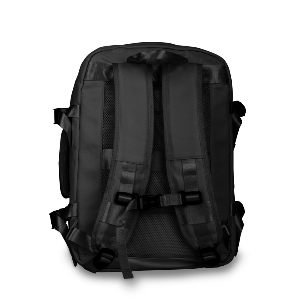 Mochila Pasta Notebook 15.6” Expansível 15-31L com USB Preta
