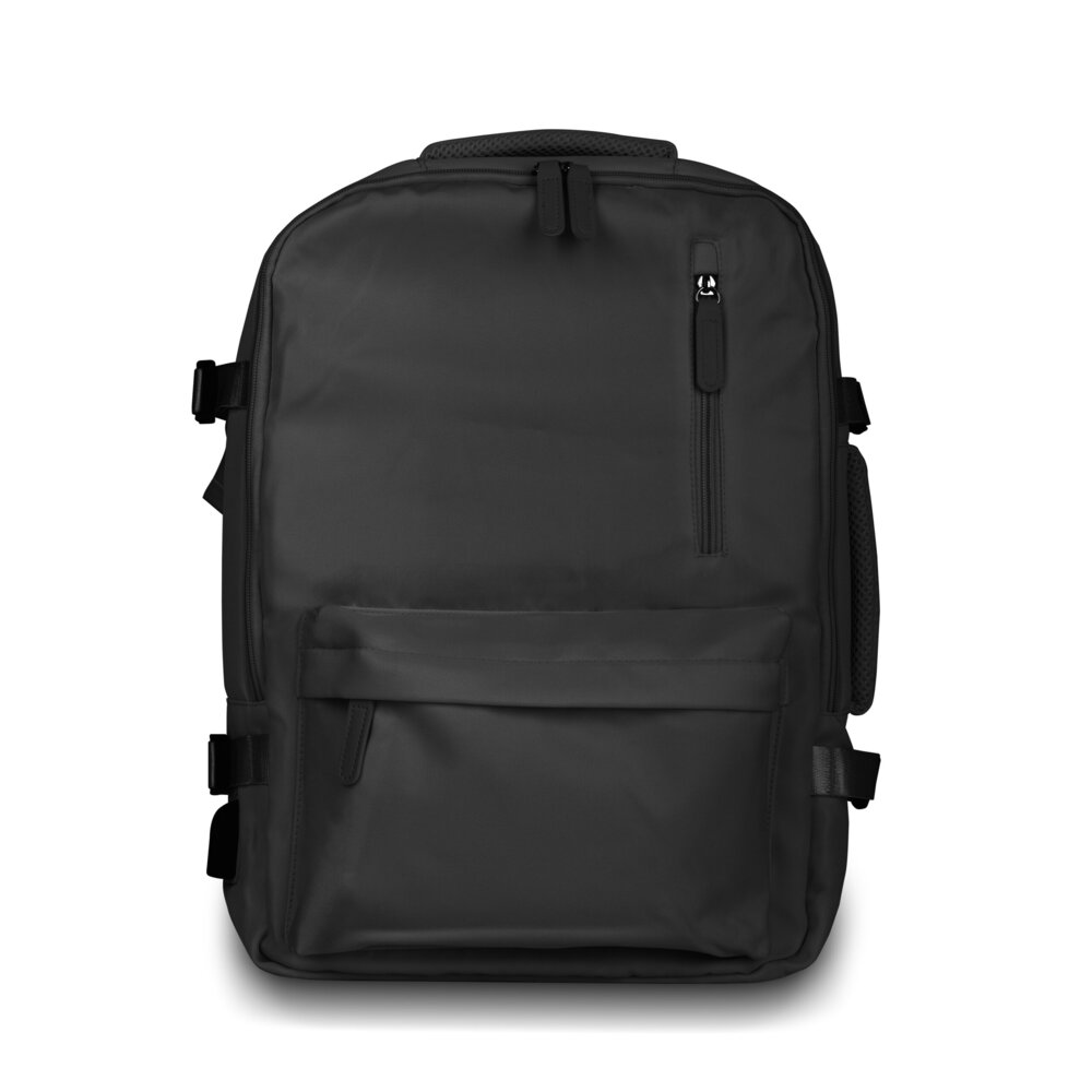 Mochila Pasta Notebook 15.6” Expansível 15-31L com USB Preta