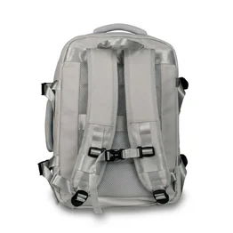 Mochila Pasta Notebook 15.6” Expansível 15-31L com USB Cinza