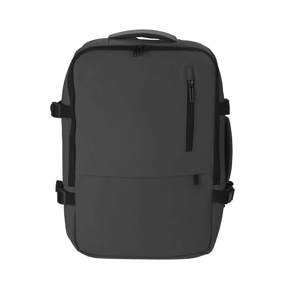 Mochila Pasta Notebook 15.6” Expansível 22-31L para Viagem Cinza