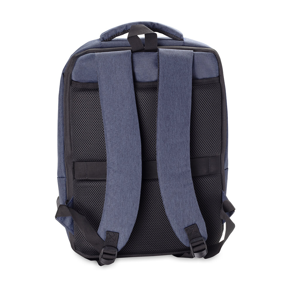 Mochila Notebook 15.6” Expansível 20-27L USB Engate de Mala Azul