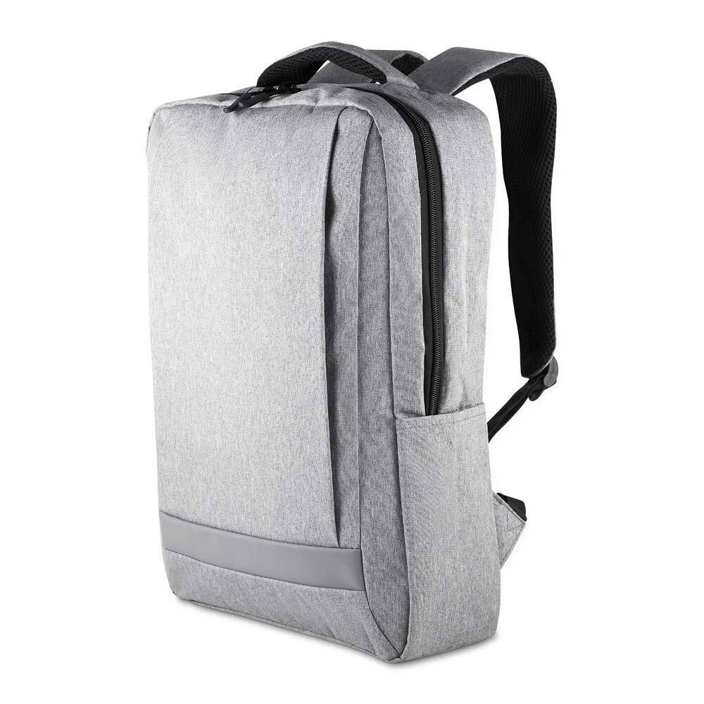Mochila para Notebook 15.6” Poliéster 300D 13,5L Diversos Bolsos Cinza