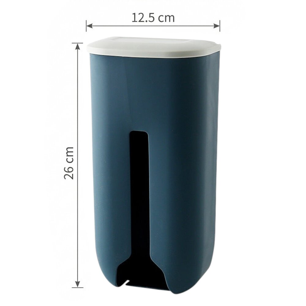 Puxa Saco Organizador de Sacolas Plástico 2L Azul