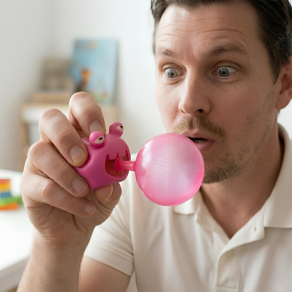 Kit Monstrinhos de Apertar 12 Unidades Brinquedo Antiestresse