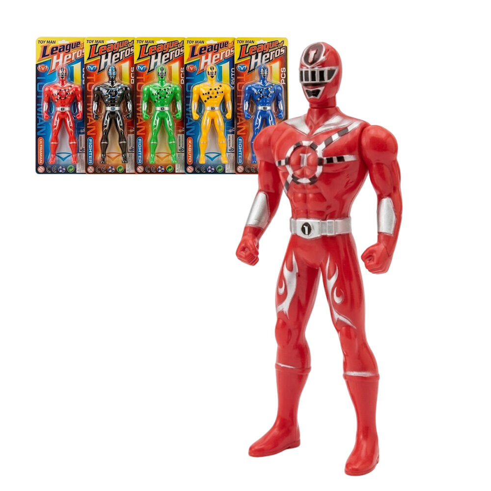 Boneco Herói com Luz 21cm Brinquedo Infantil 3+