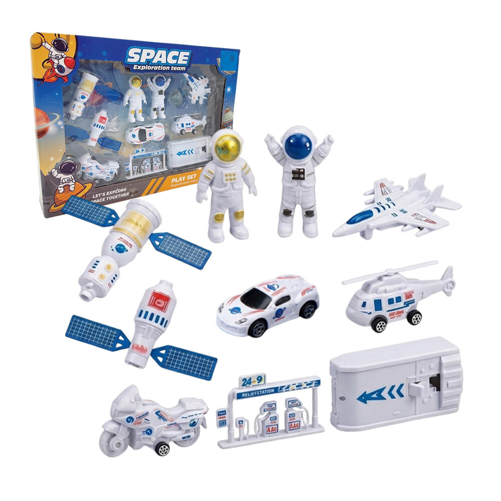 Kit Espaço Infantil Exploração Espacial com 10 Peças