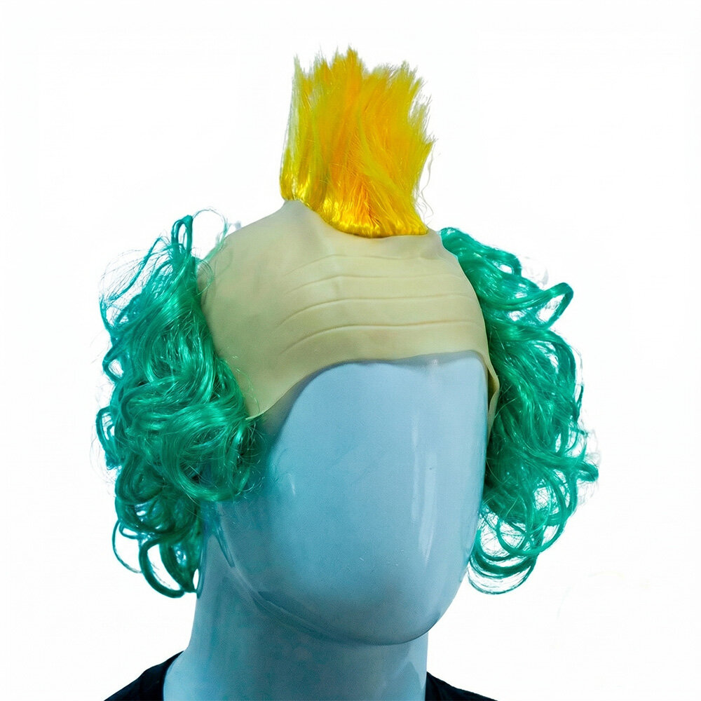 Peruca Torcedor Punk Copa do Mundo Brasil