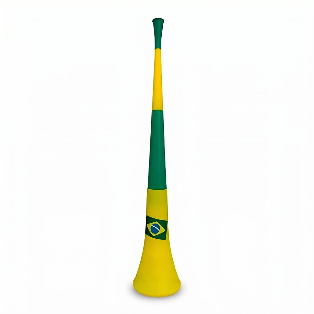 Vuvuzela Corneta Grande Copa do Mundo Brasil 60cm