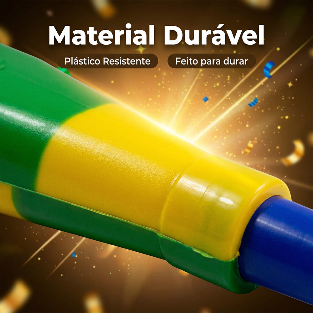 Corneta Folia Copa do Mundo Brasil Torcedor