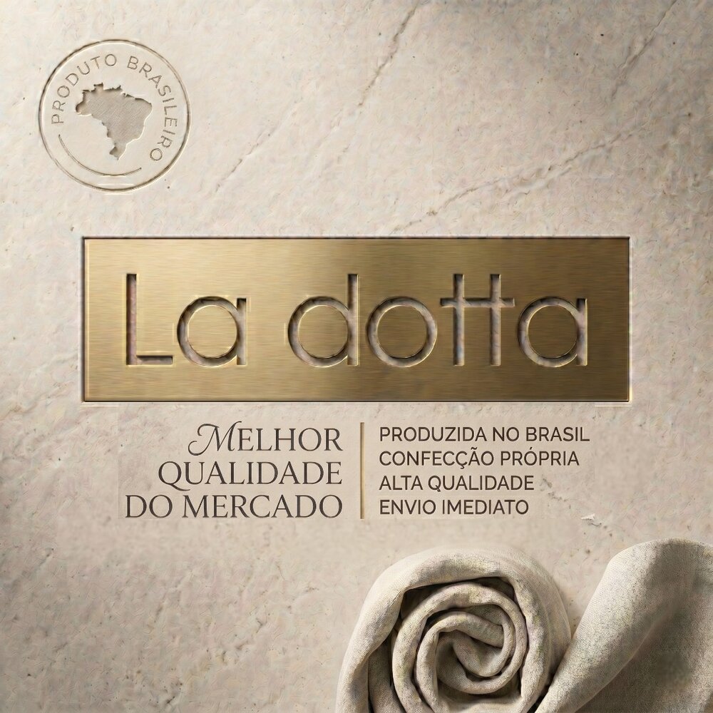 Jogo de Lençol 3 Peças Queen 100% Algodão Alta Qualidade Marroquino - La Dotta