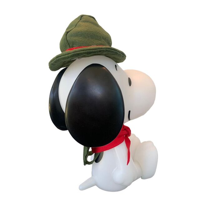 Luminária 3D Snoopy Escoteiro Luz Difusa Decoração Criativa