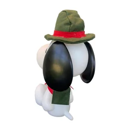Luminária 3D Snoopy Escoteiro Luz Difusa Decoração Criativa
