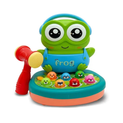 Jogo Bate Toupeira Infantil Sapo Brinquedo