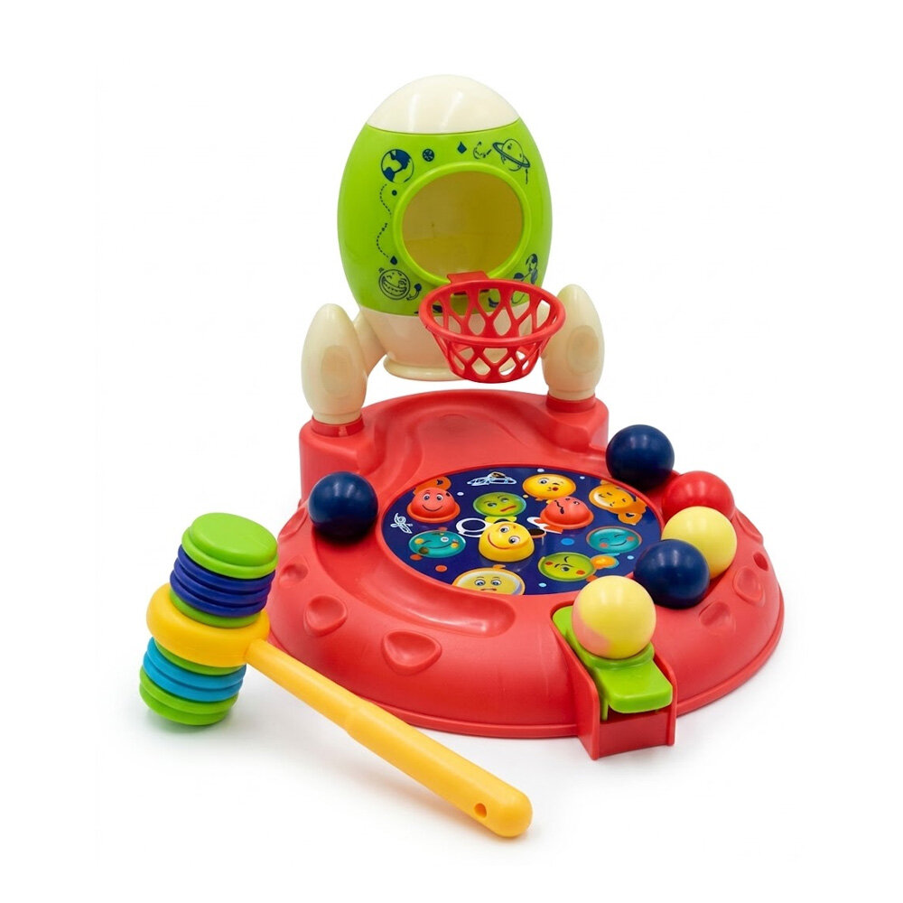 Jogo Bate Toupeira Infantil Basquete Brinquedo