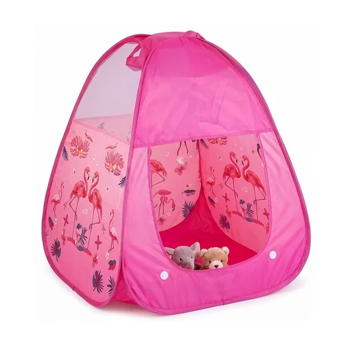 Barraca Tenda Infantil Flamingo em Nylon 85cm