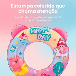 Boia Infantil Inflável 70cm Happy Day PVC