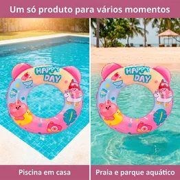 Boia Infantil Inflável 70cm Happy Day PVC
