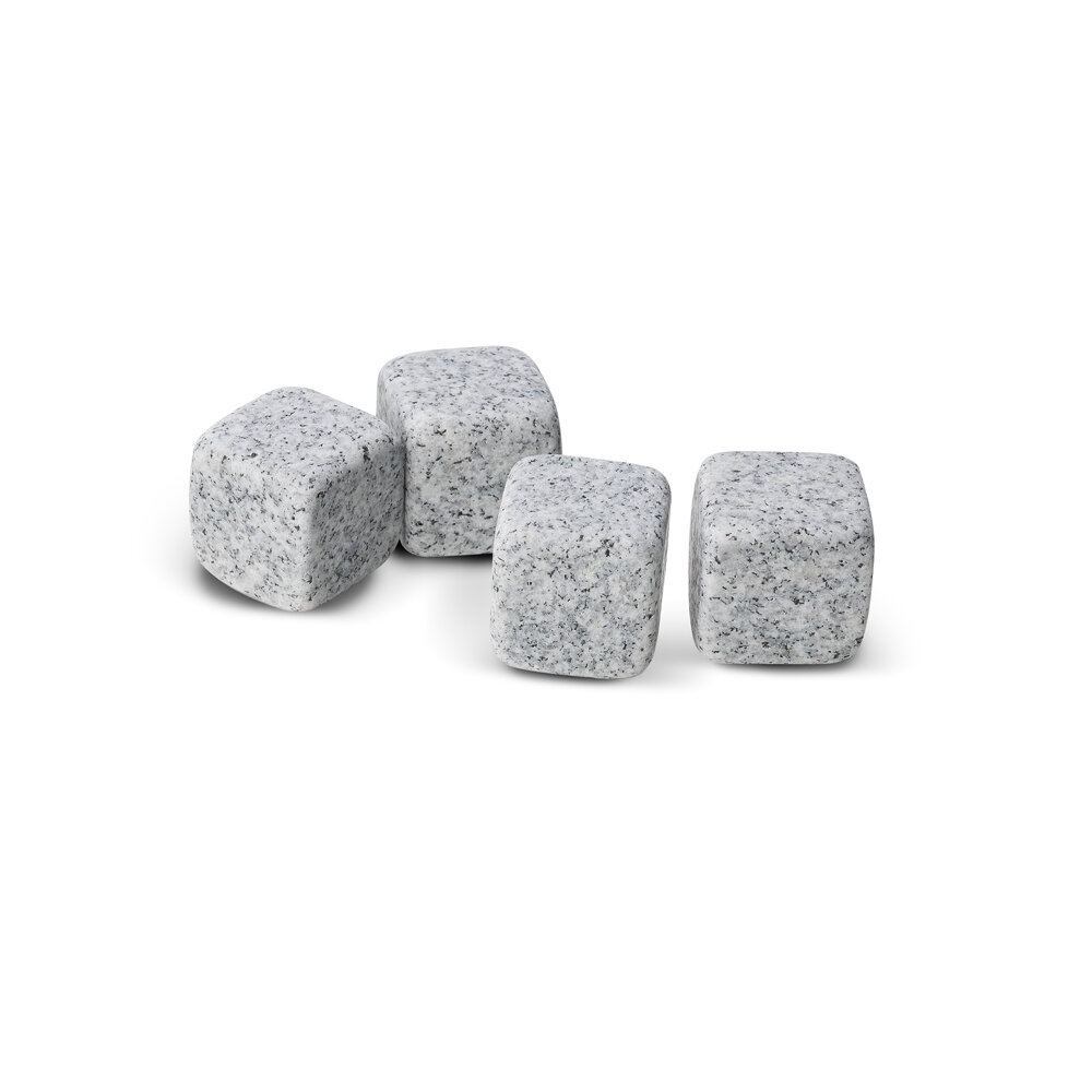 Kit Whisky Premium Copo Pedras de Granito e Pinça