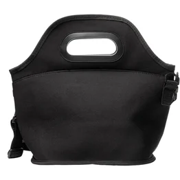 Bolsa Térmica Lancheira Neoprene c/ Alça Preta