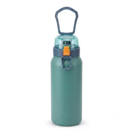 Garrafa Térmica Inox 800ml Tampa c/ Trava Verde
