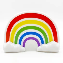 Luminária Arco-Íris Decorativa Abajur Quarto Infantil