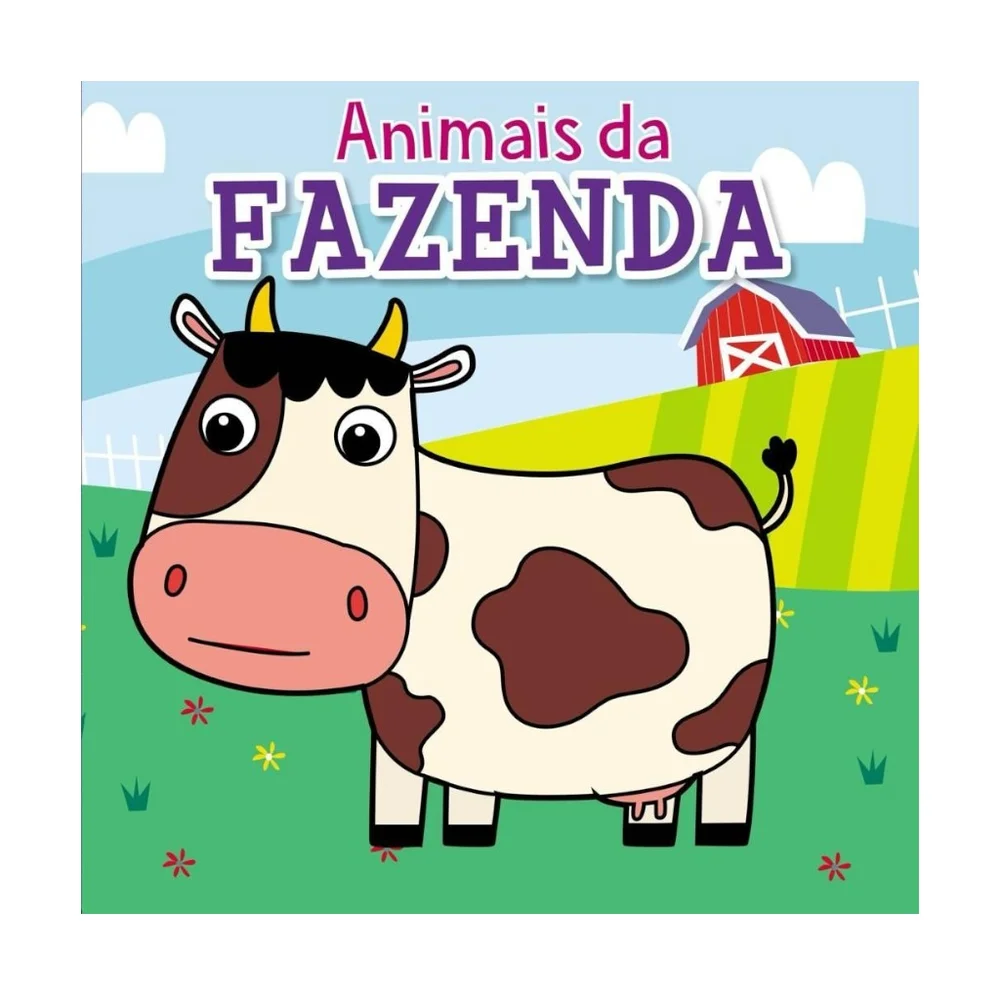 Animais da Fazenda – Molhe e Veja as Cores – Livro Banho (Venda Exclusiva)