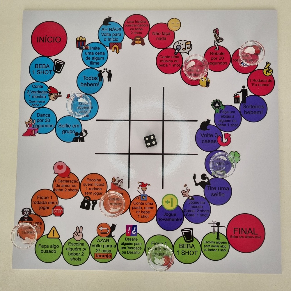 Ludo Drink - Jogo de Drinks