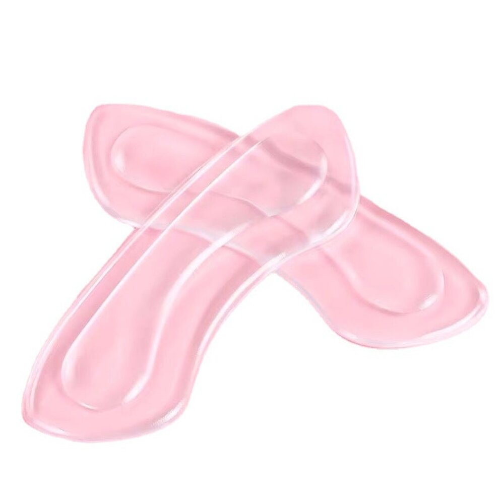 Protetor de Calcanhar Ajuste de Sapato Antiderrapante 9,8x3,4cm Adesivo Transparente