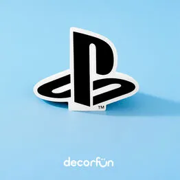 Luminária Playstation Logo Decoração Setup Luz Difusa - Bivolt
