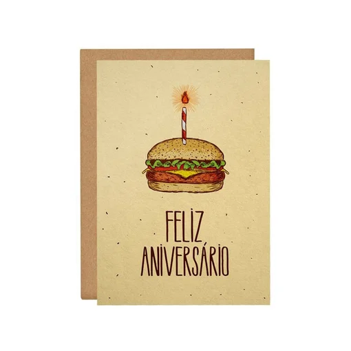 Cartão B-day Burguer